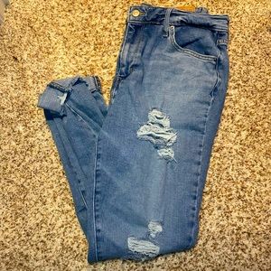 Levi’s 721 High-rise Skinny Jeans Light Blue